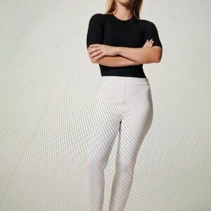 SPANX Kick Flare Pants Classic White Size M Tall